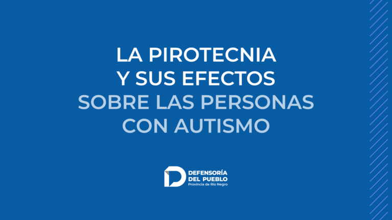 Efectos de la pirotecnia sobre personas con autismo