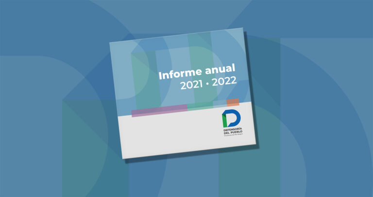 Portada de informe anual 2022