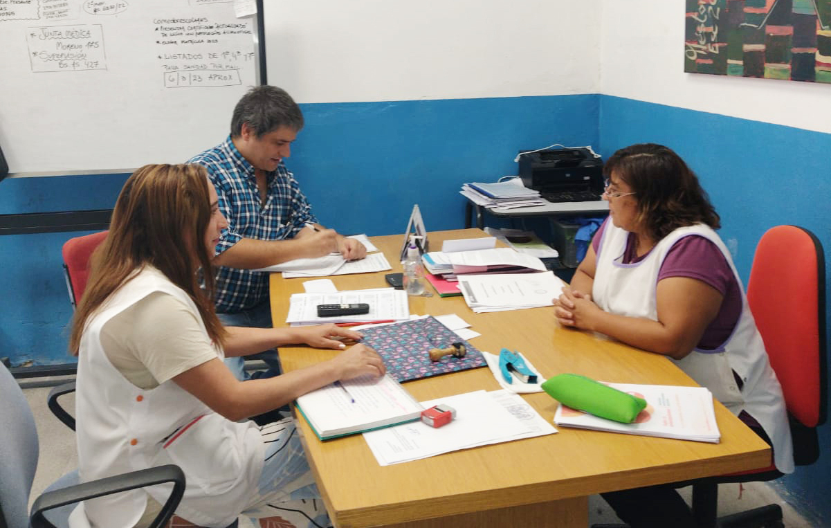 Comenzamos con la recorrida de escuelas rionegrinas antes del inicio del ciclo lectivo.