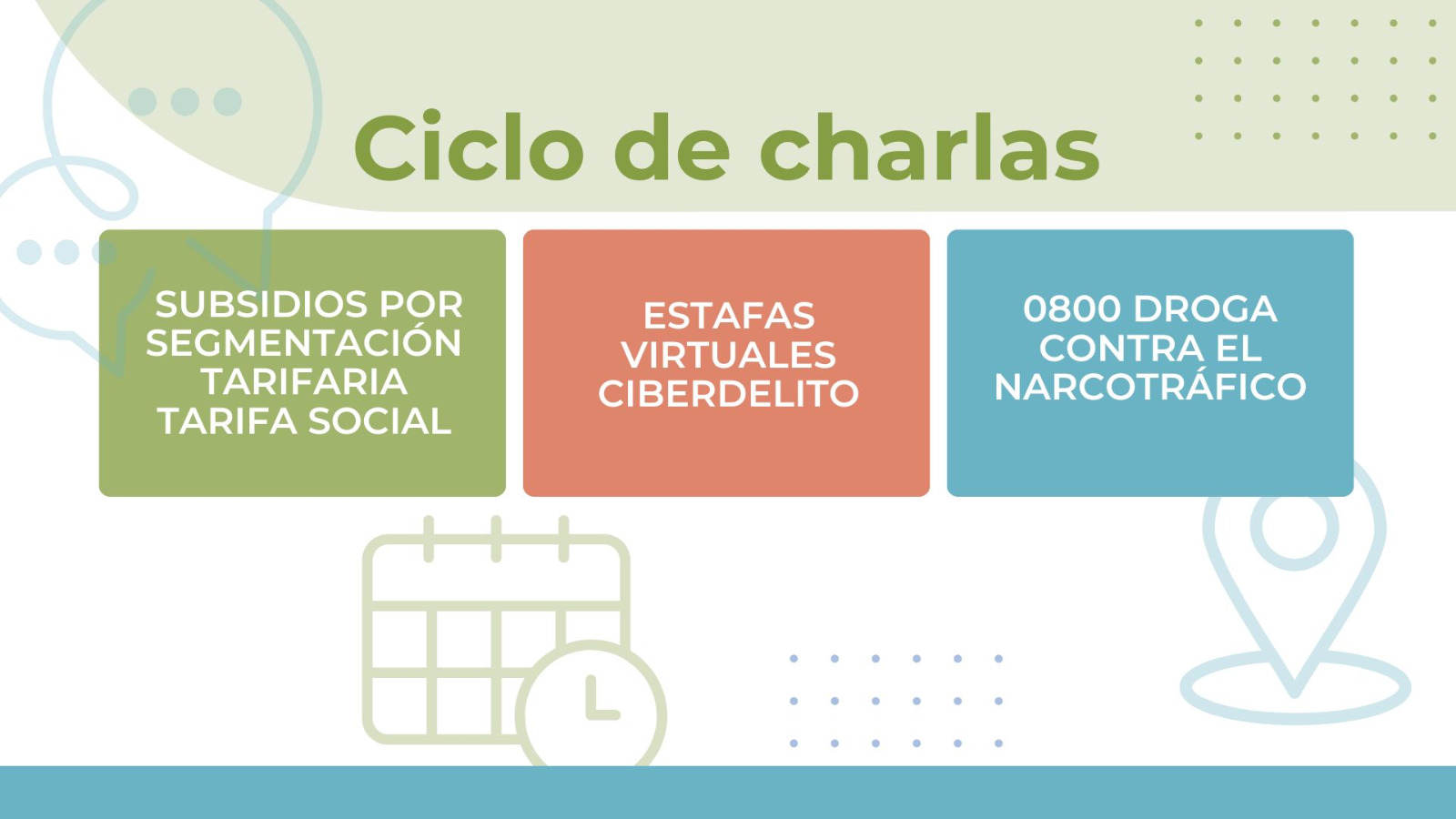 Nuevamente en Bariloche con el Ciclo de Charlas la Defensoría en los Barrios