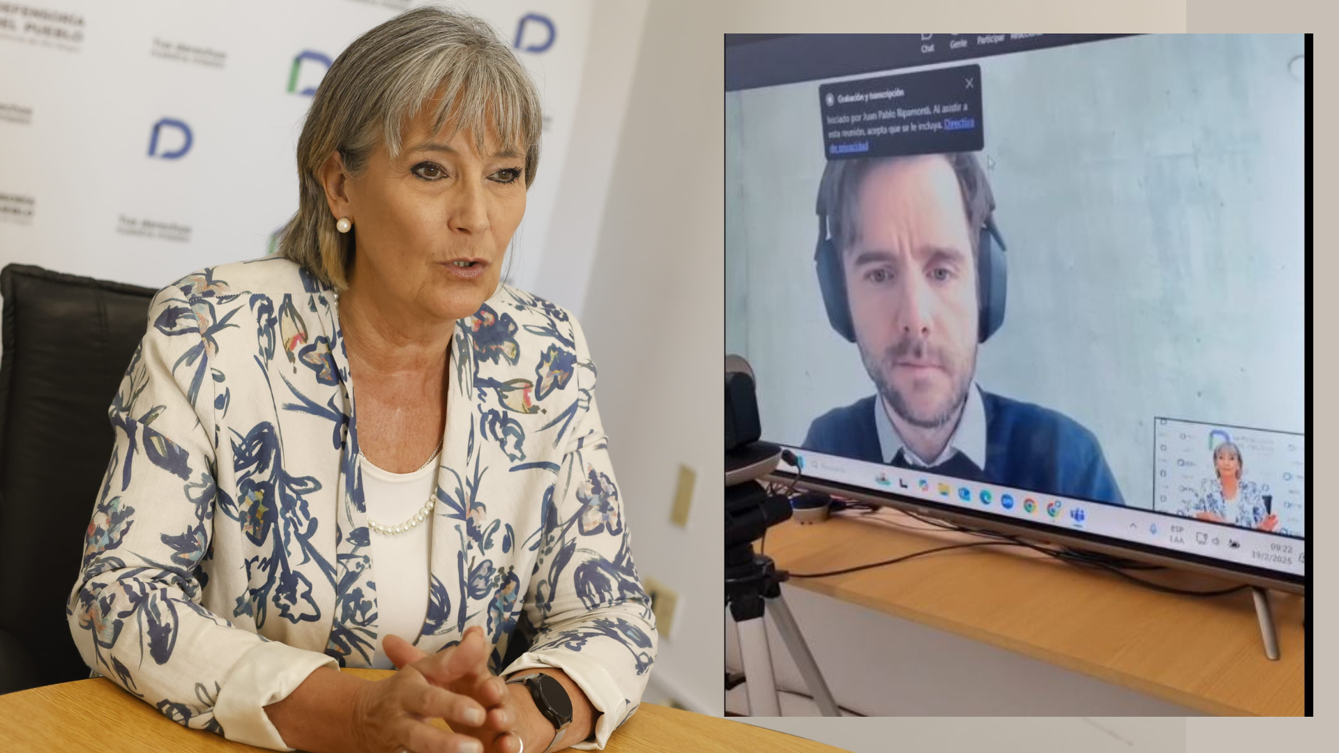 Prestigiosa universidad de Italia interesada en el trabajo de la Defensoría del Pueblo de Río Negro.