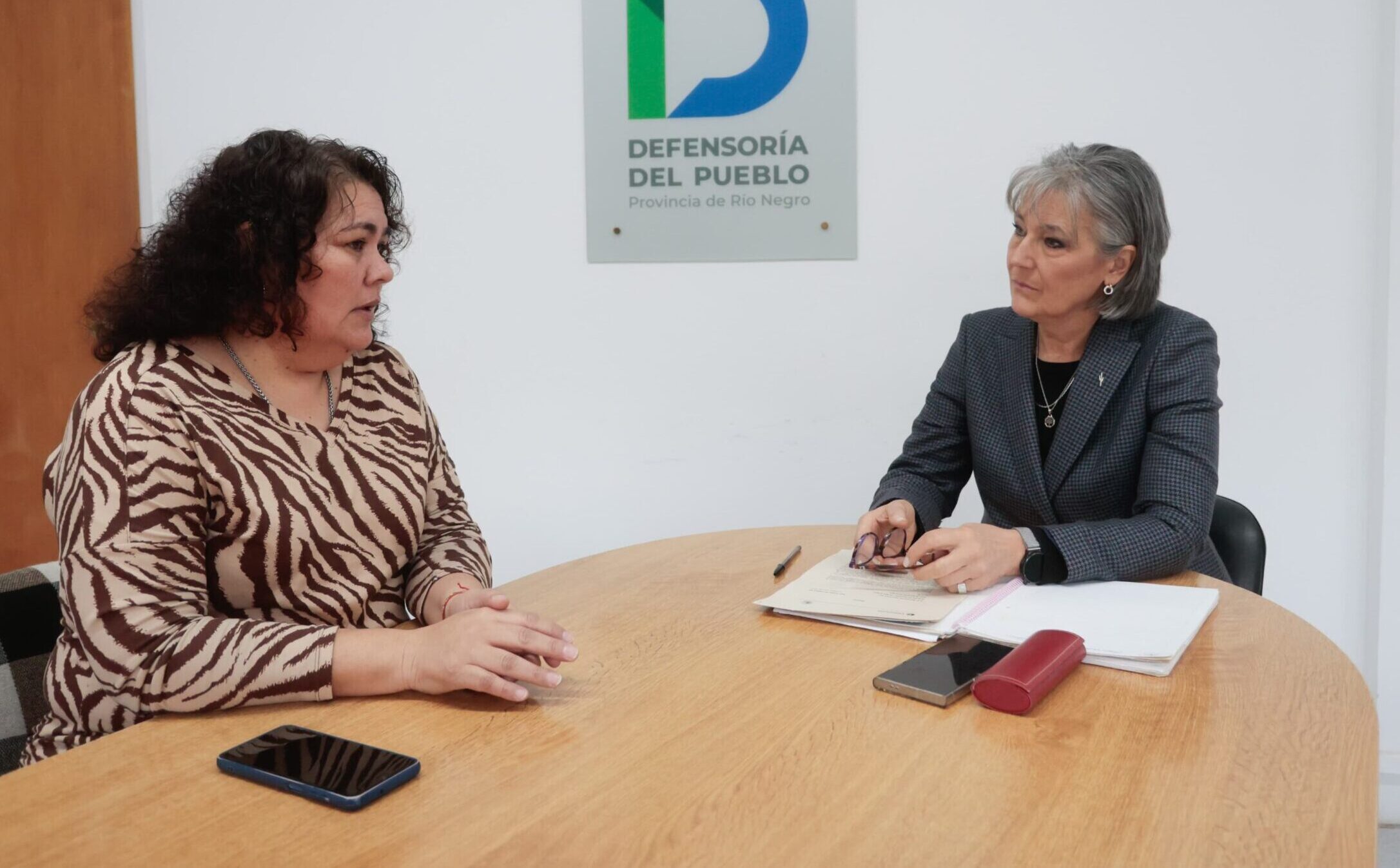 Reunión con la secretaria de Niñez, Adolescencia y Familia de Río Negro
