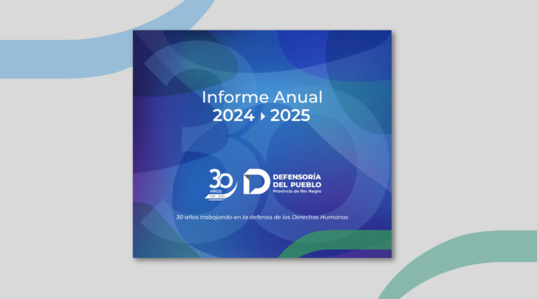 Portada informe anual