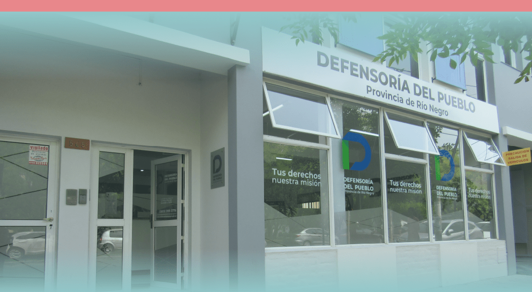 Atención al público de la Defensoría del Pueblo de Río Negro en el mes de enero