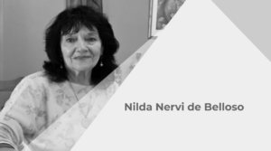 Retrato de Nilda Nervi de belloso
